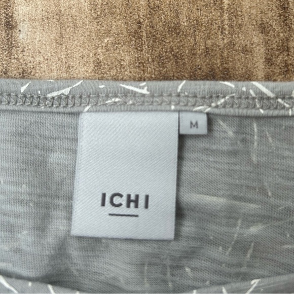 Ichi Splatter Cotton Short Sleeve Tee - Picture 7 of 9